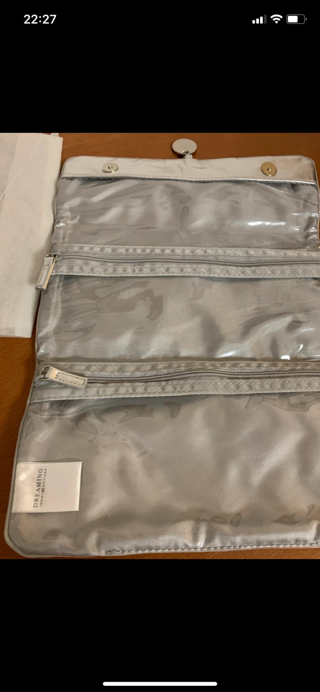 Bolsa com divisórias 